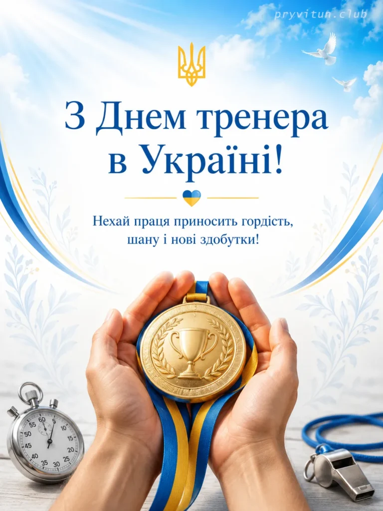 Вітаю найкращого тренера