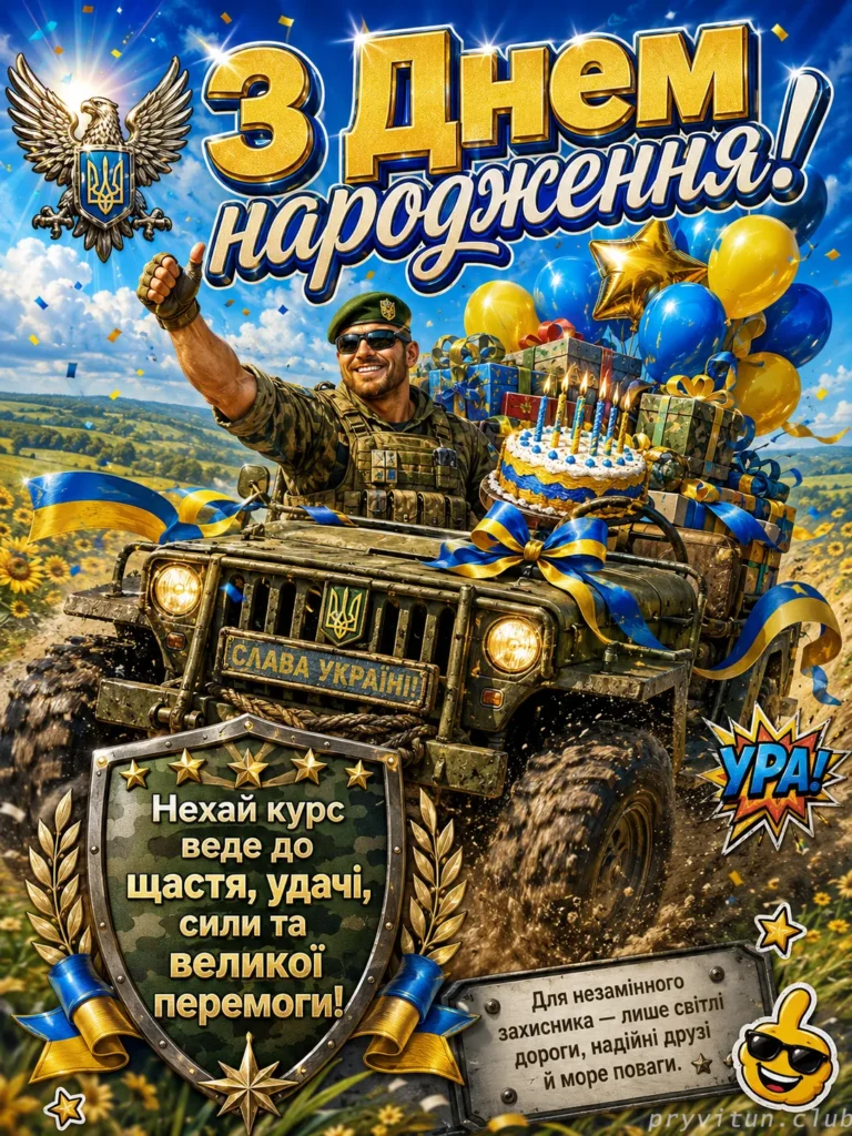 Воїне, зі святом тебе