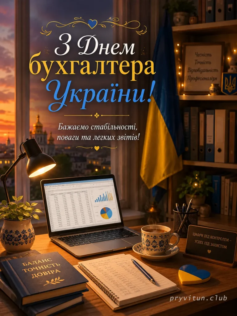 З Днем бухгалтера України