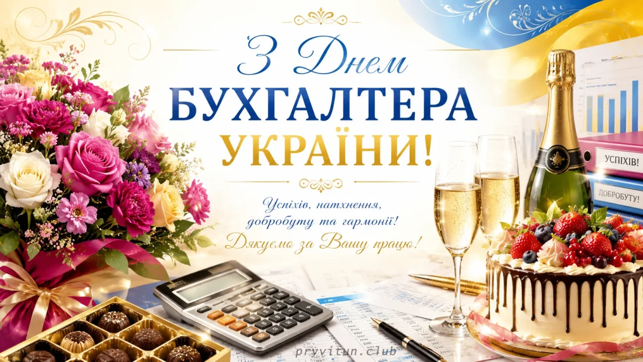 З Днем Бухгалтера України