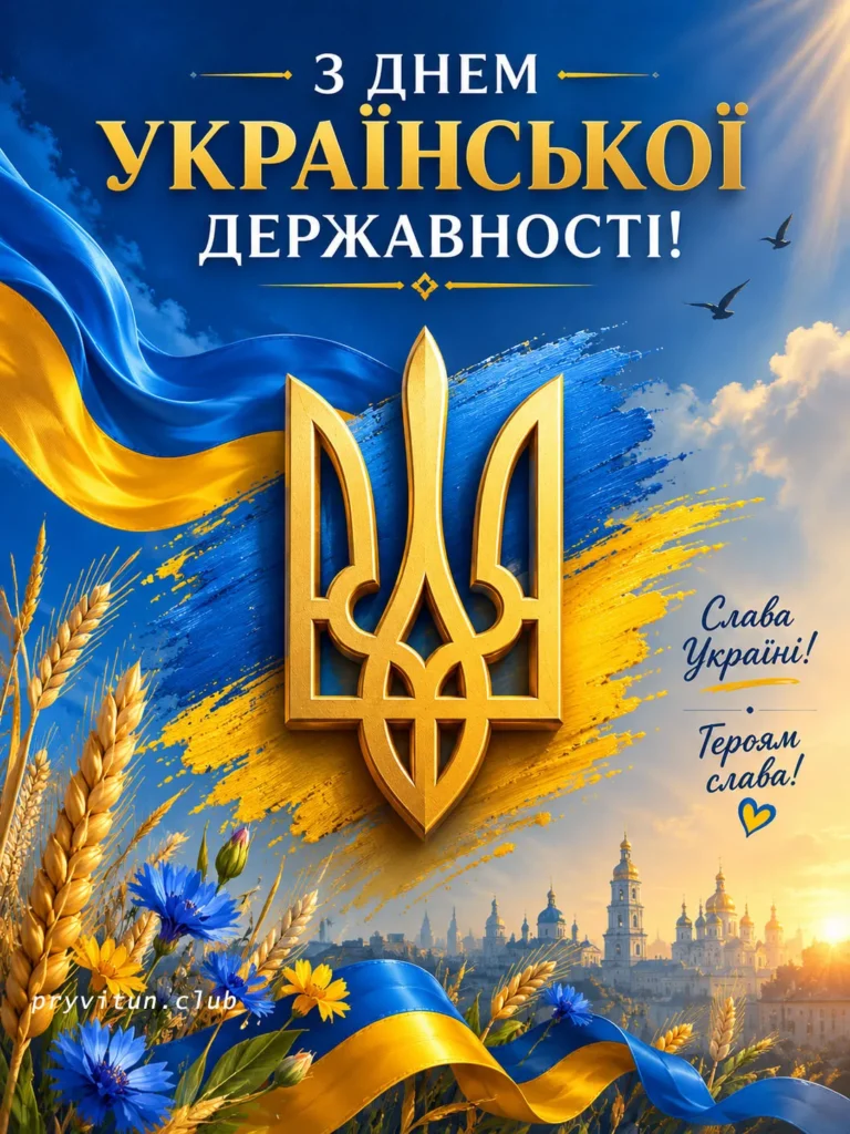 З Днем Державності України