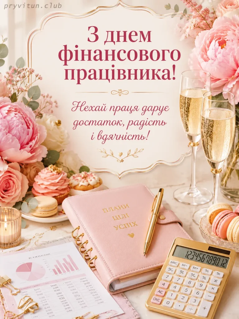 З Днем фінансового працівника