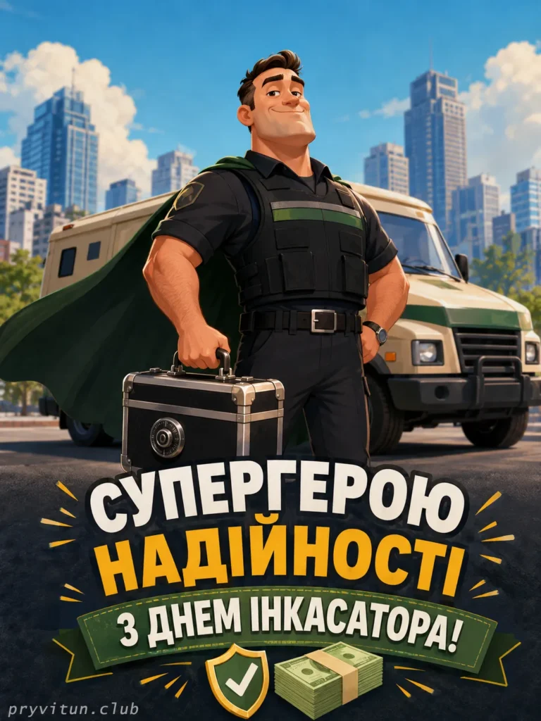 З Днем інкасатора 2026