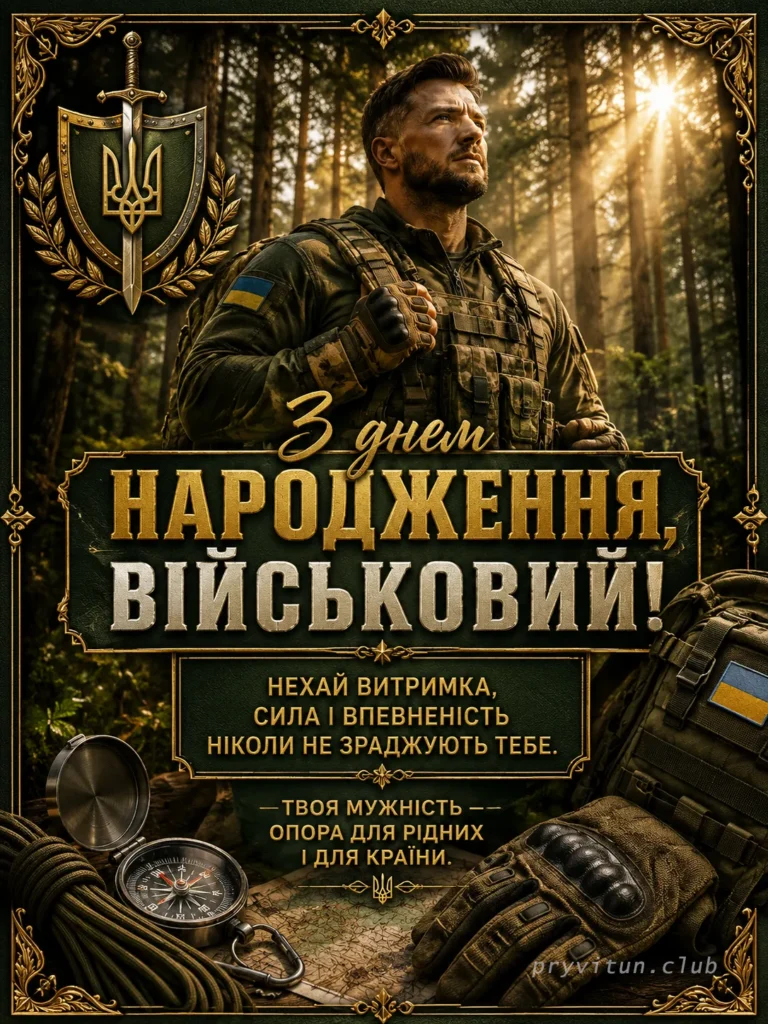 З днем народження українському захиснику