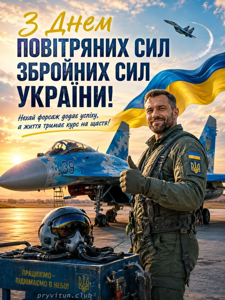 З Днем Повітряних Сил та перемоги