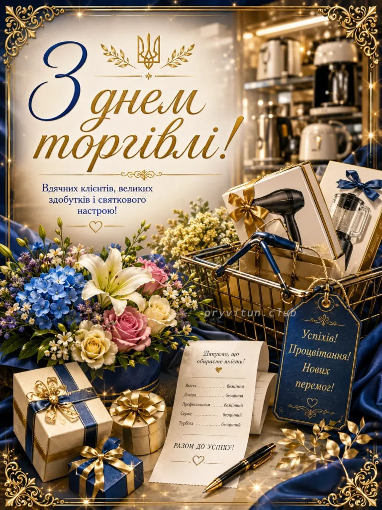 З Днем працівника торгівлі та добробуту