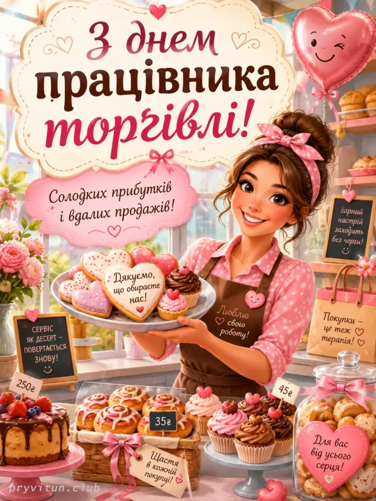 З Днем працівника торгівлі та миру