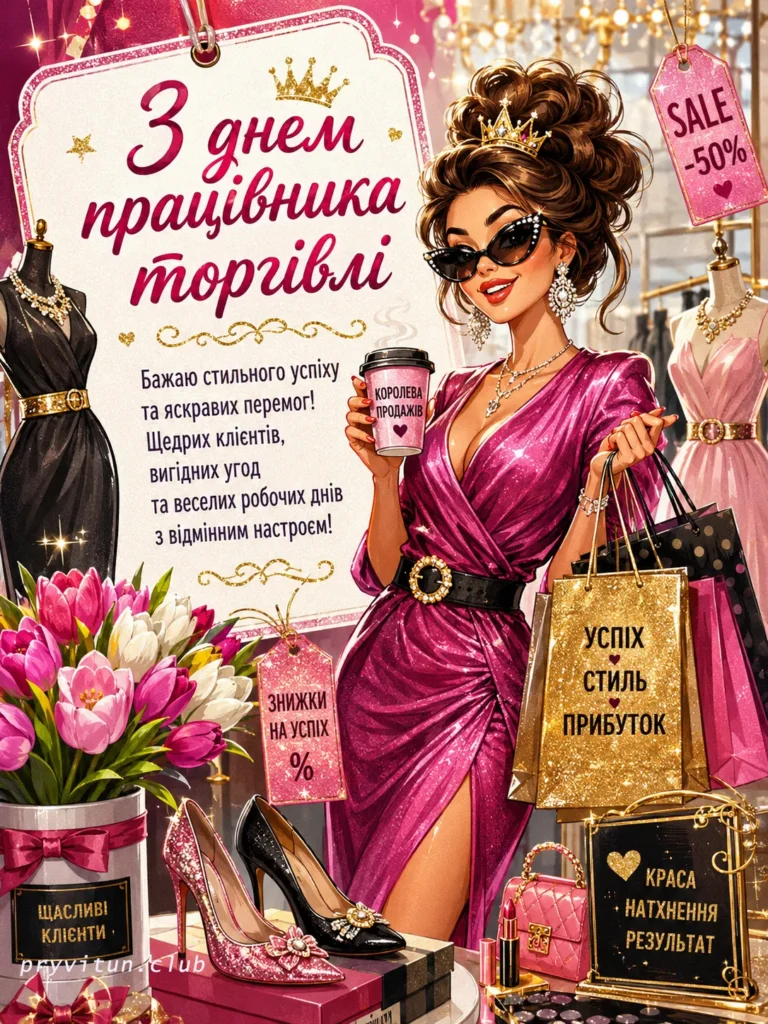 З Днем працівника торгівлі України