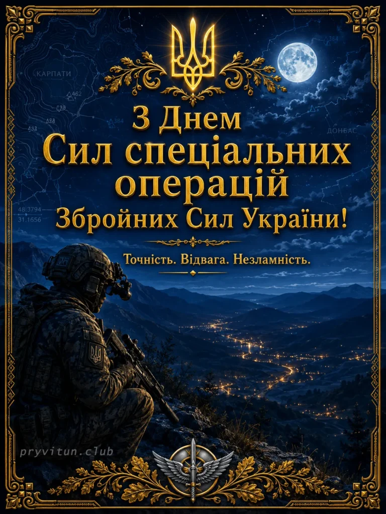 З Днем ССО Збройних Сил України