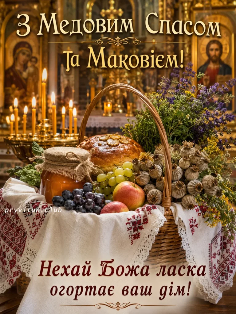 З Медовим Спасом миру і добра