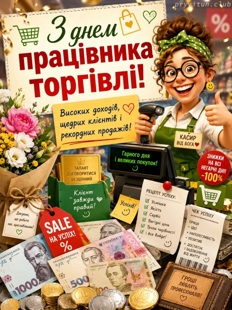 З професійним святом працівника торгівлі