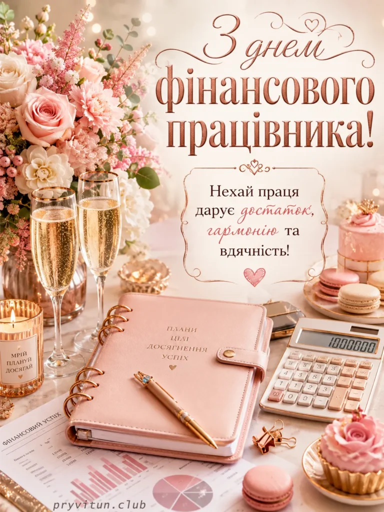 Зі святом фінансового працівника