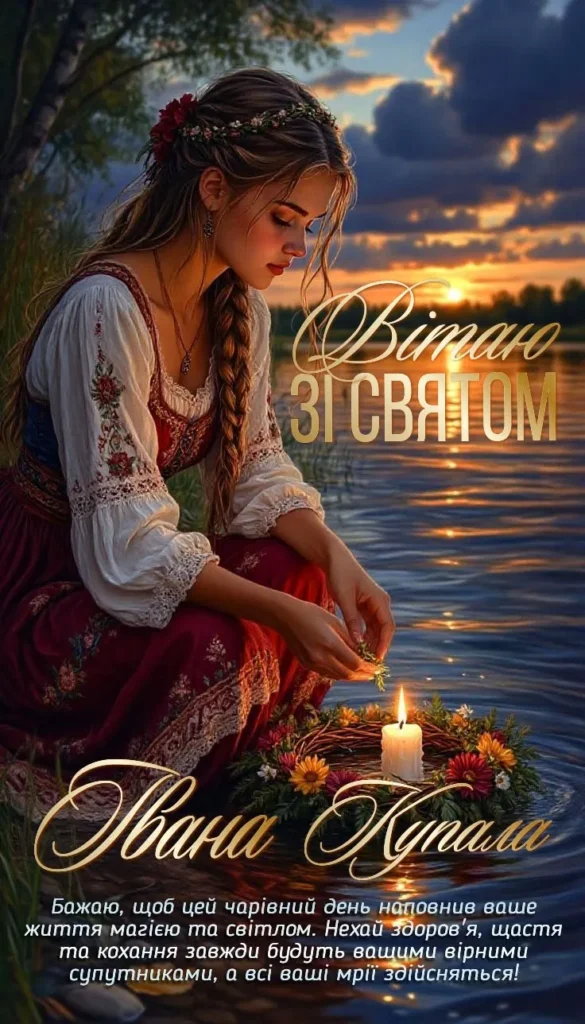 Зі святом літа та кохання