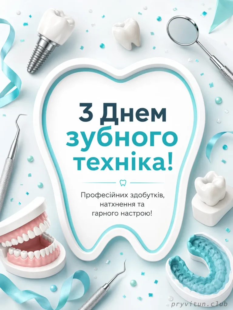 Зі святом майстрів зубної справи