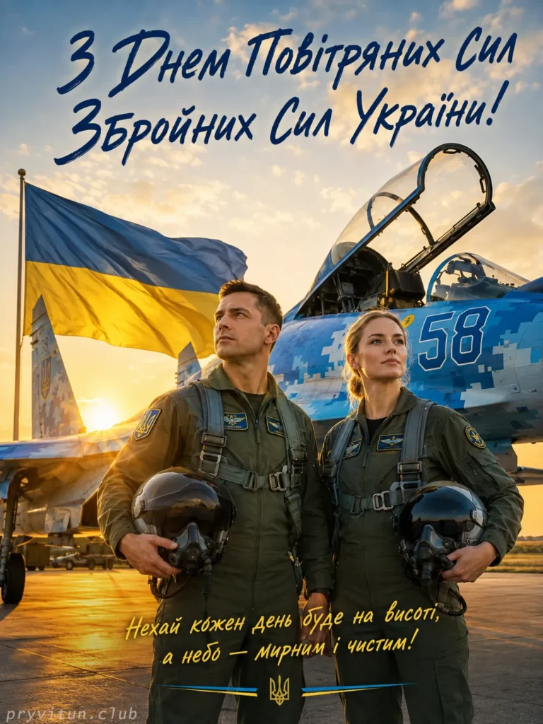 Зі святом Повітряних Сил України