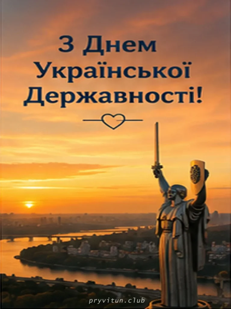 Зі святом української державності та єдності