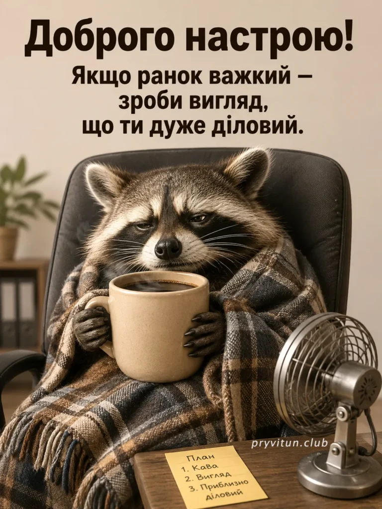 Доброго ранку без понеділків