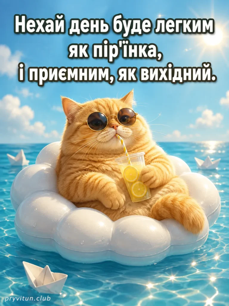 Добрий ранок із гумором і посмішкою