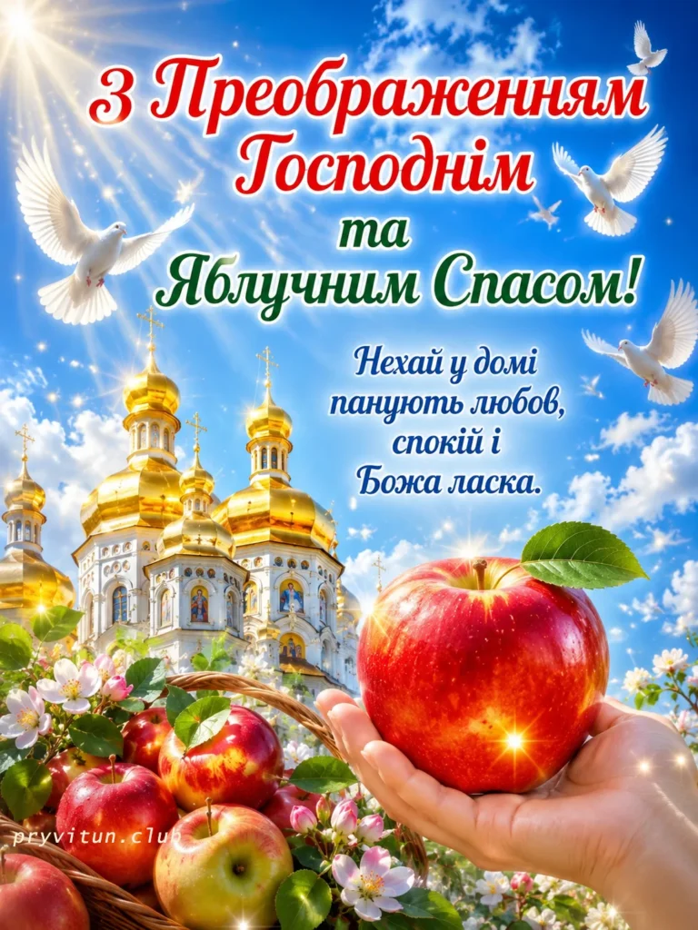 Найкращі привітання зі Спасом