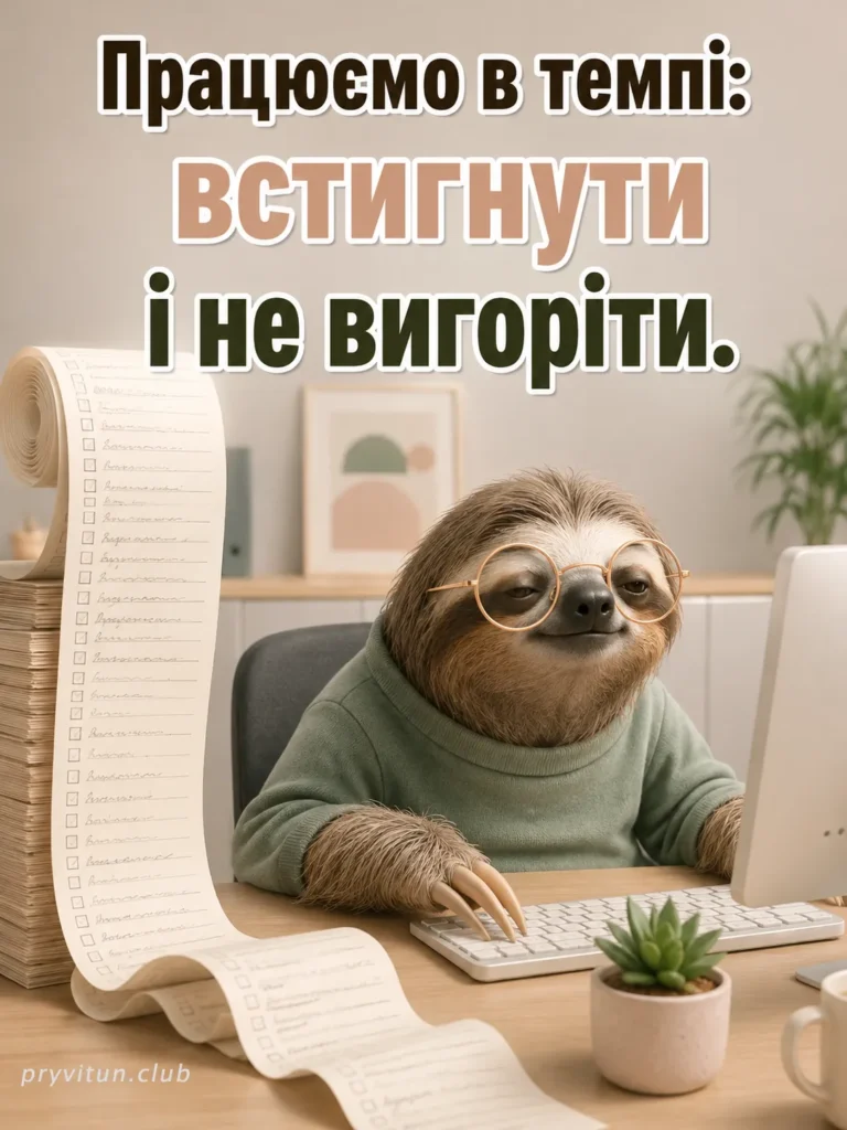 Веселі ранкові побажання