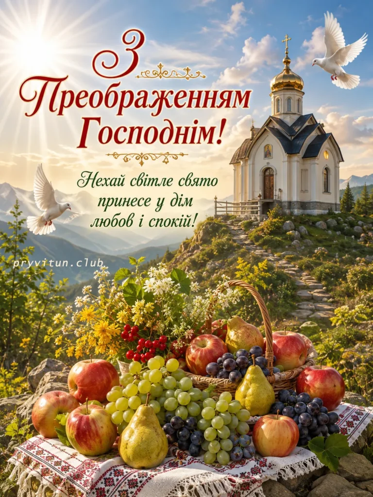 З Преображенням та Божої ласки