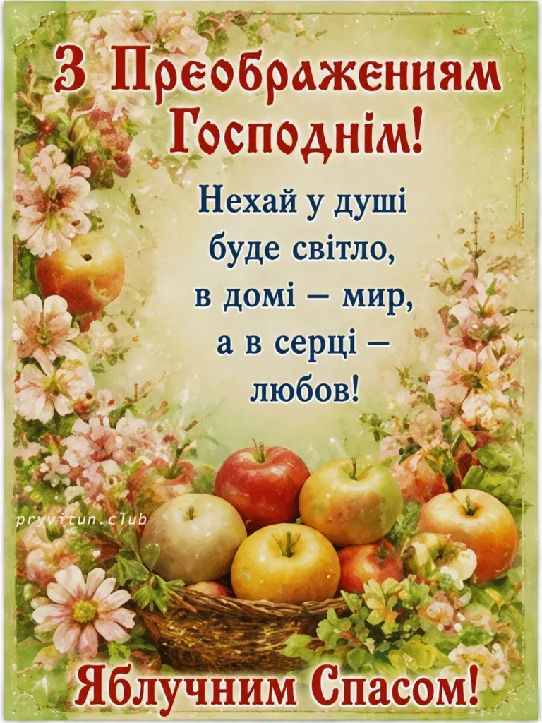 Зі святом достатку та Божої ласки