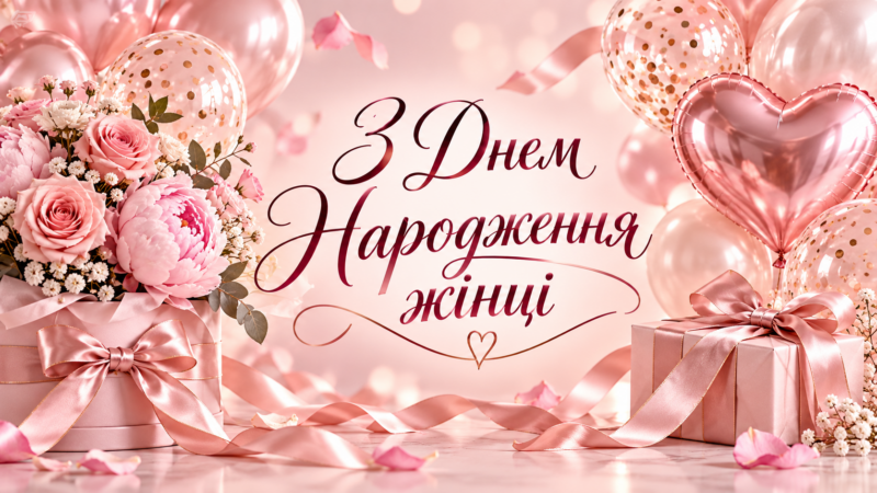 13 вишуканих листівок та зворушливих привітань з днем народження жінці