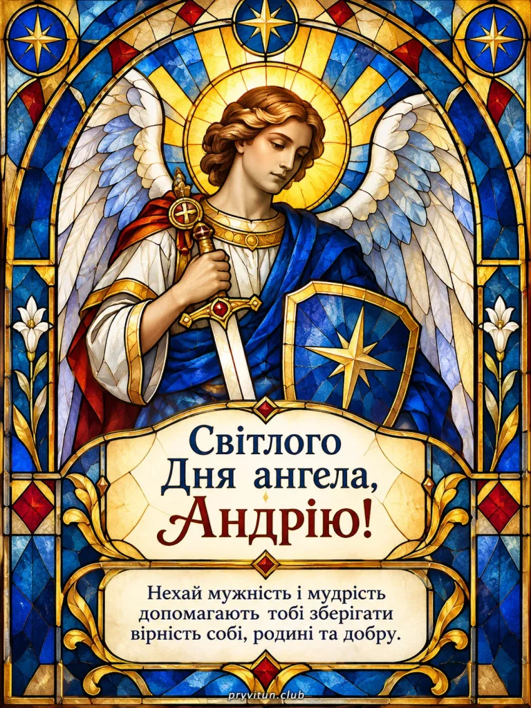 Андрію, щастя та добра в День ангела