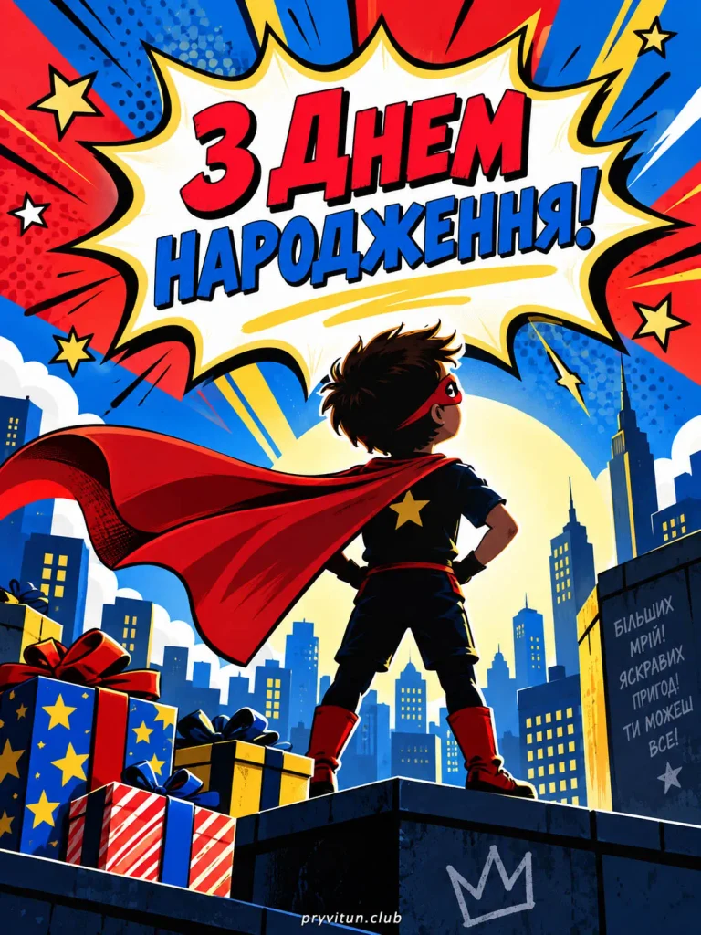 Бажаю море подарунків та гарного настрою