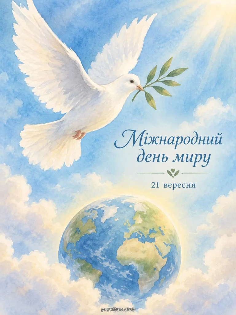 Бажаю миру, добра та злагоди