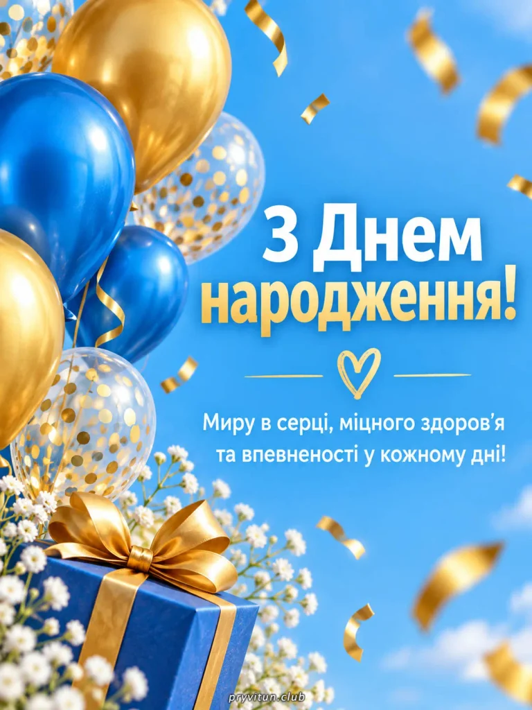 Бажаю не рахувати роки, а цінувати моменти