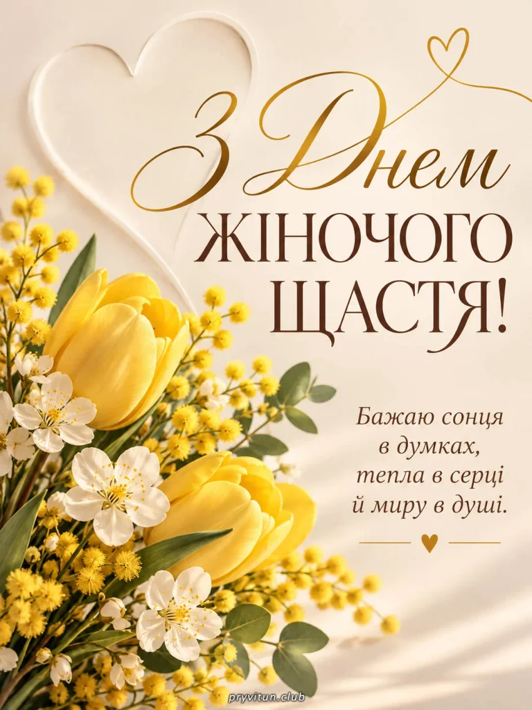 Бажаю щастя в кожній миті