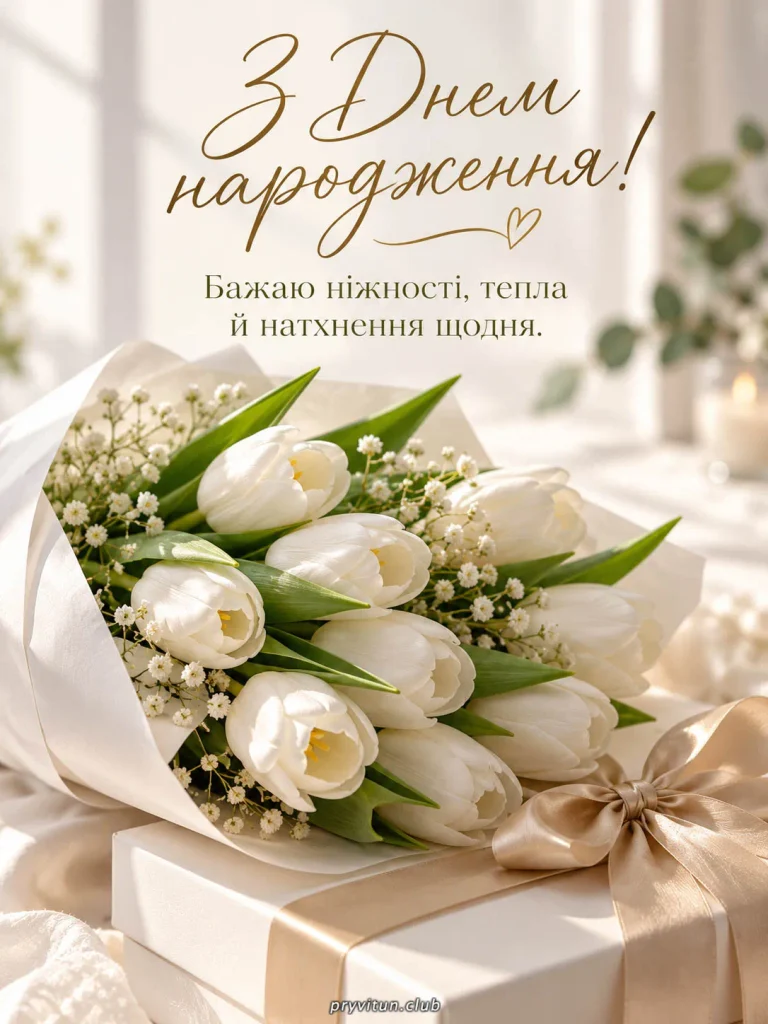 Бажаю щастя, здоров'я та любові