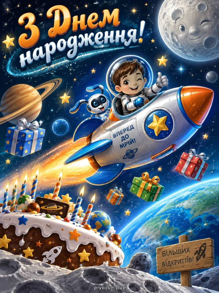 Бажаю веселого Дня народження