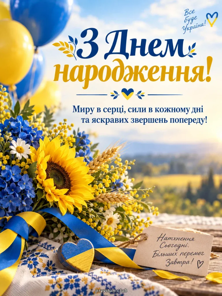 Бажаю знаходити щастя у простих речах