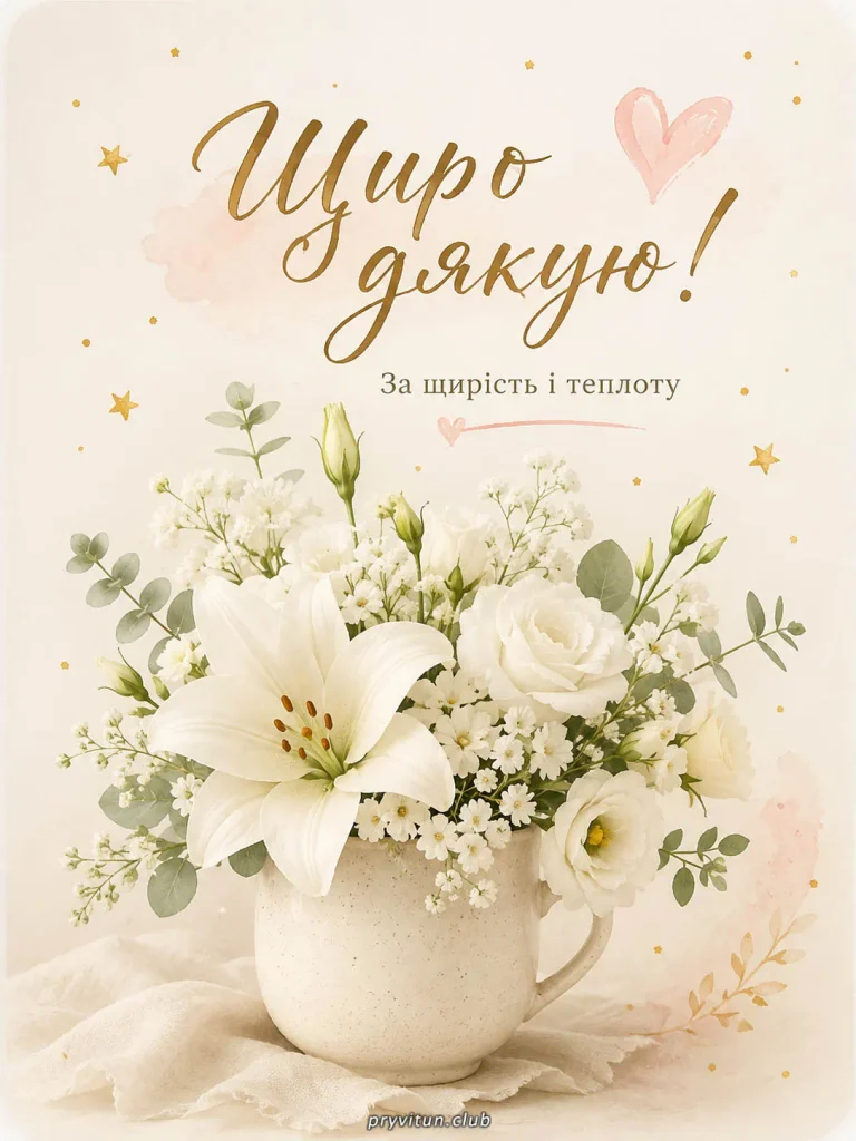 Безмежно дякую