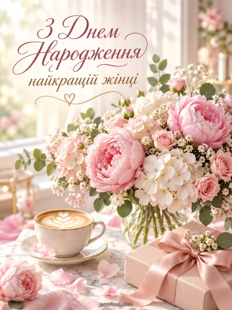 Будь завжди коханою, щасливою та усміхненою