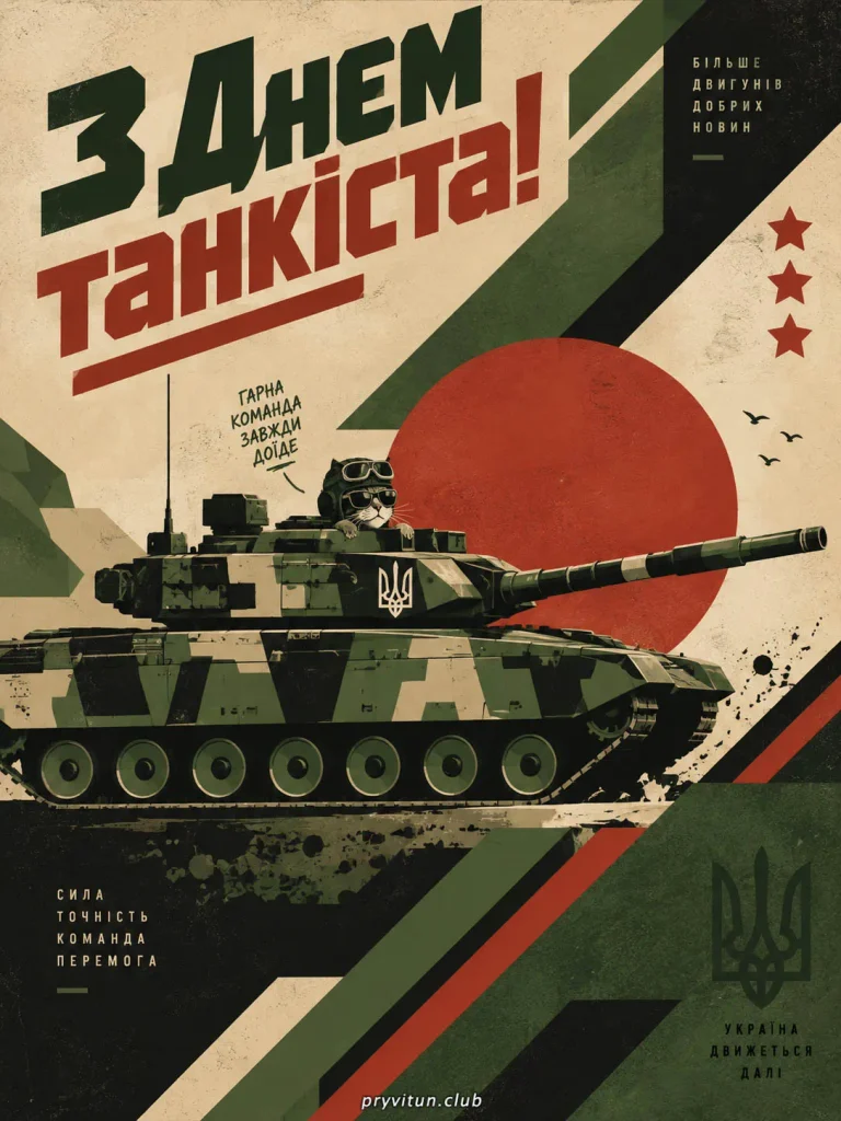 Честь і слава воїнам танкістам