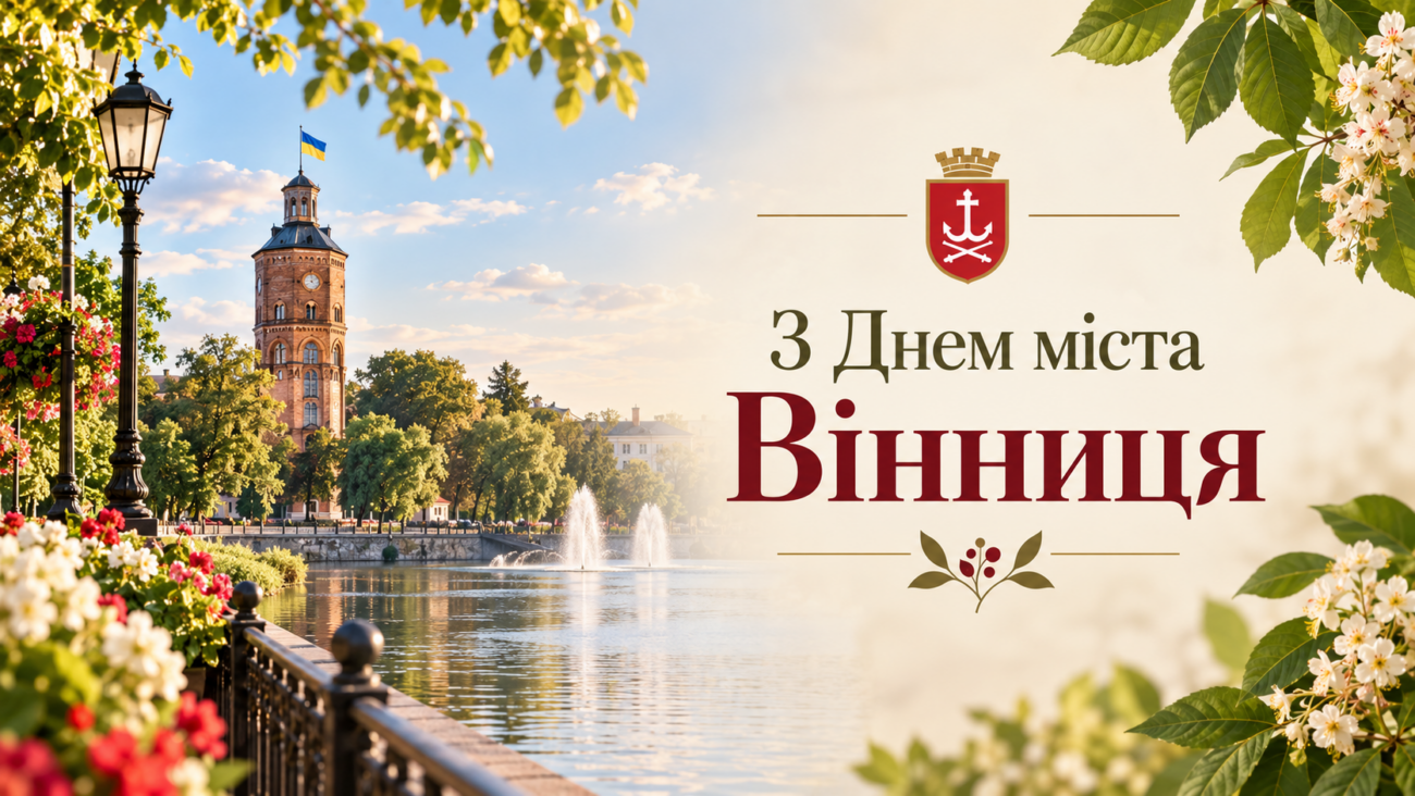День міста Вінниця картинки, вітальні слова, листівки
