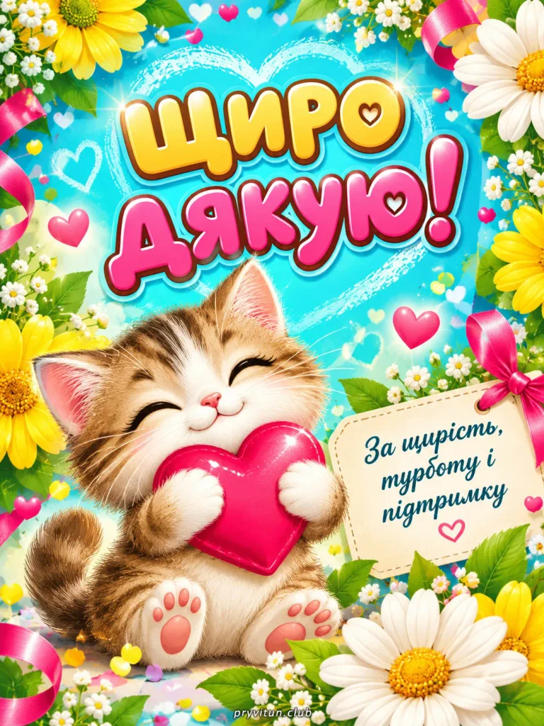 Дякую за допомогу