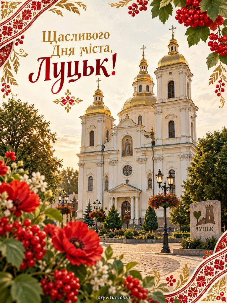 Добробуту та розвитку рідному Луцьку