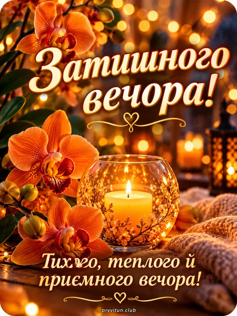Доброго та гарного вечора