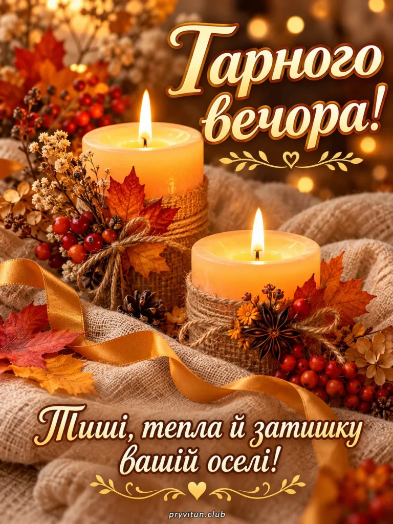 Доброго вечора та чудового настрою