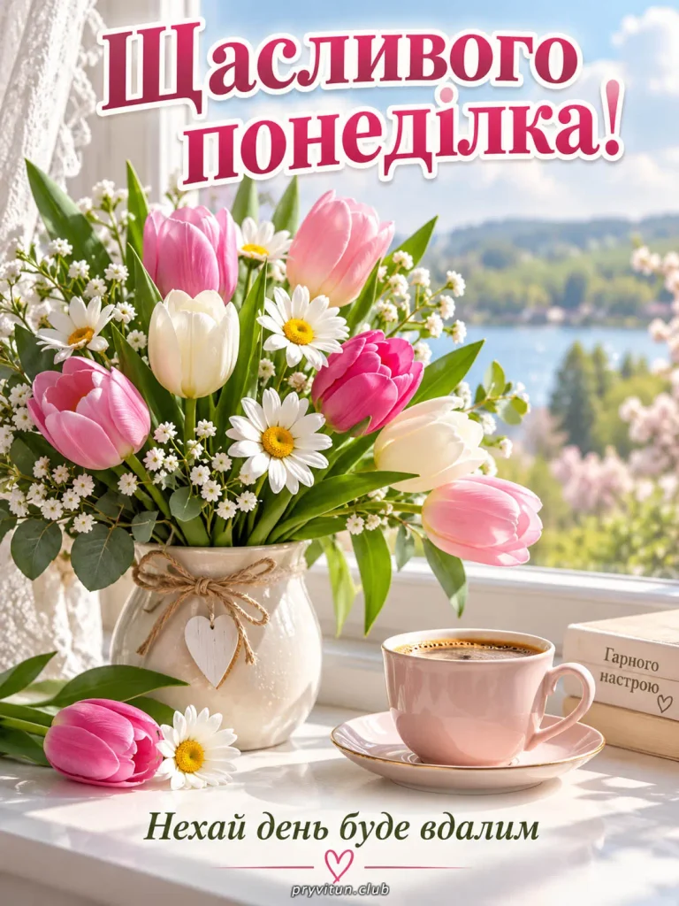Гарного ранку та легкого понеділка