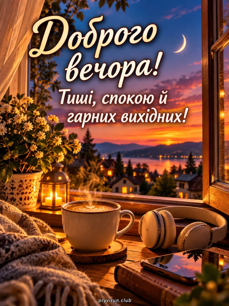 Гарного вечора