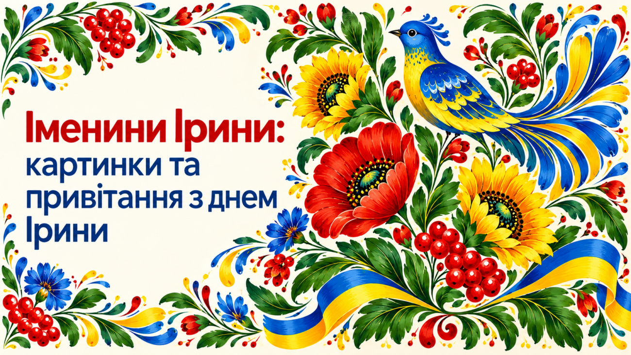 Іменини Ірини картинки та привітання з днем Ірини