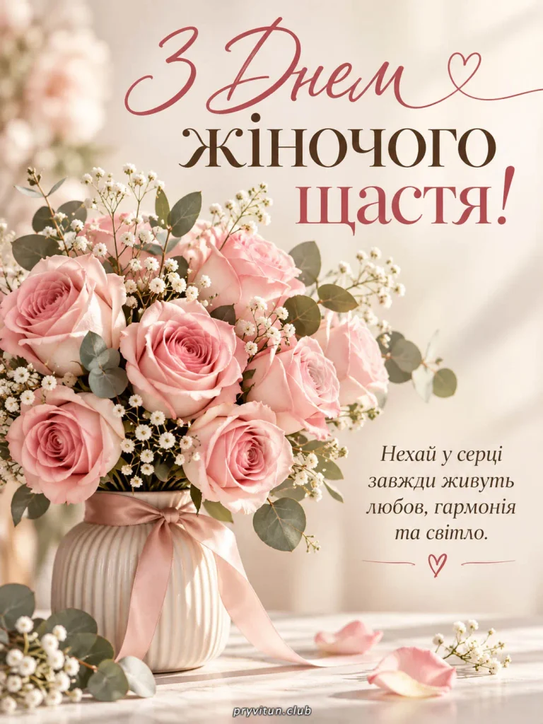 Кохання, радості та душевного тепла