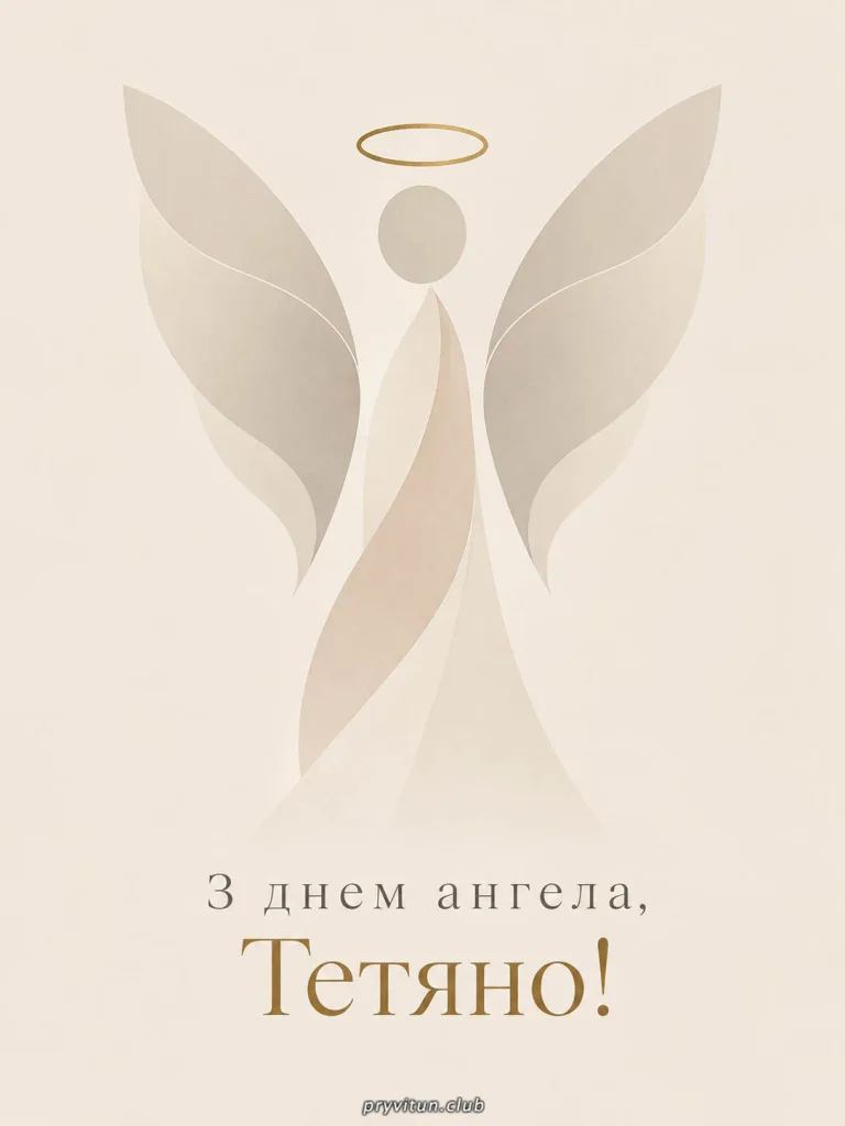 Красиве привітання Тетяні з Днем ангела