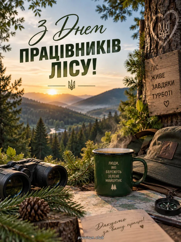 Лісівникам щирі вітання