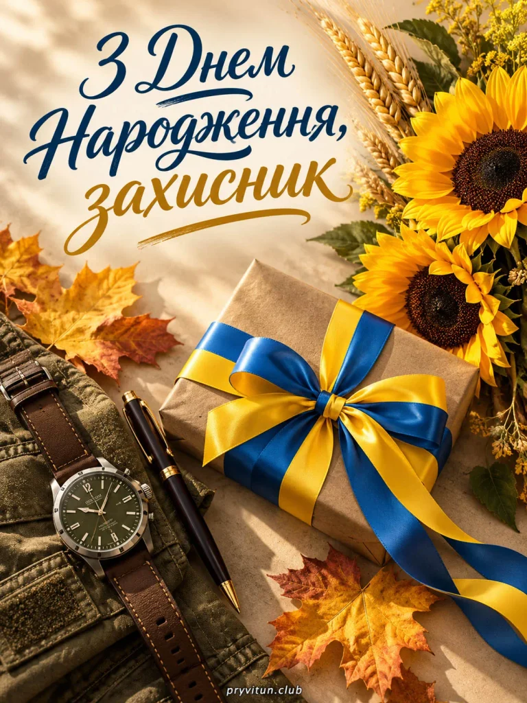 Міцного здоров'я та сили духу, воїне